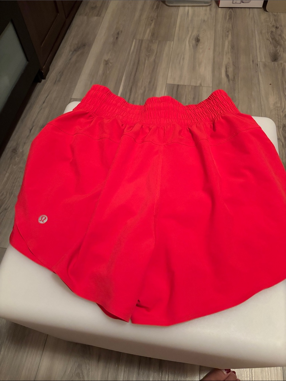 Women’s Athletic LULULEMON Shorts - Bright Pink Active Shorts - Picture 4 of 7